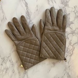 Henri Bendel | Quilted Leather Gloves